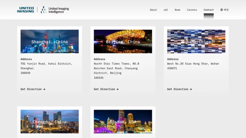 United Imaging Website — image 5