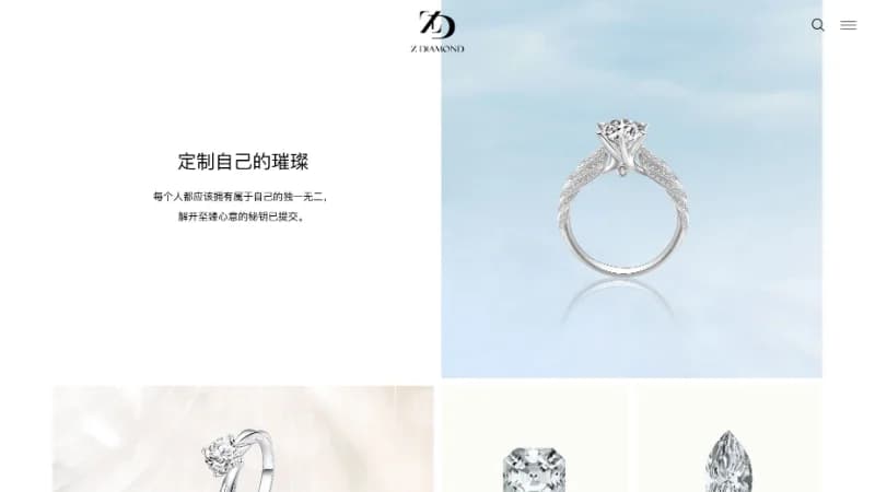 Z Diamond Website — image 4