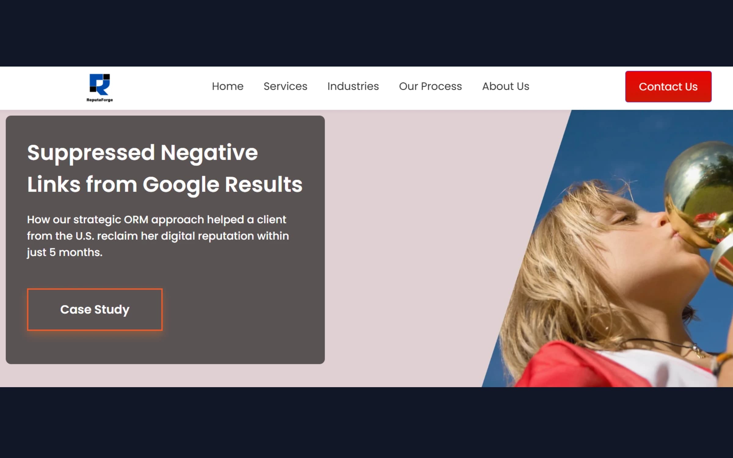 Suppressed Negative Links from Google Results