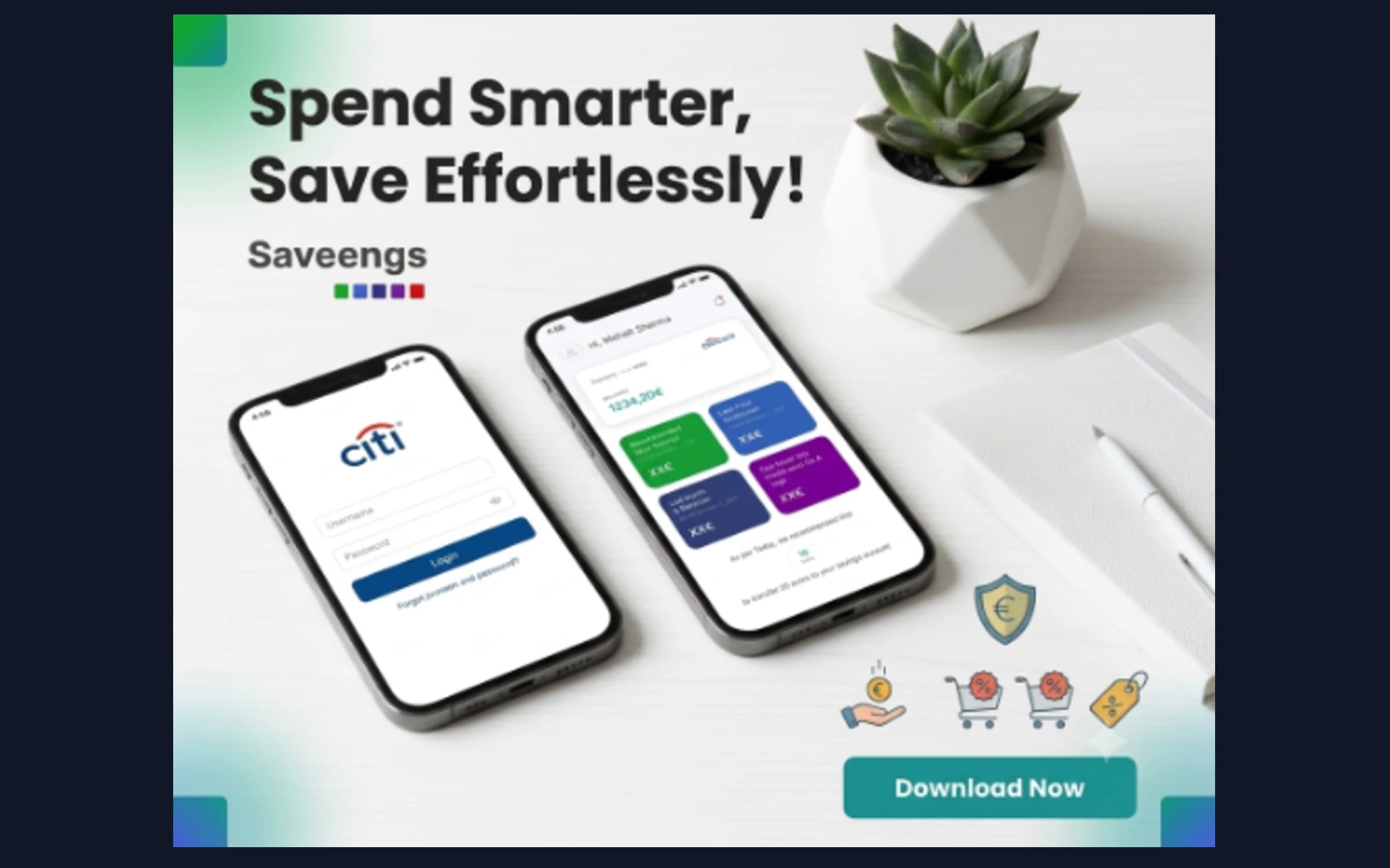 Saveengs Mobile App