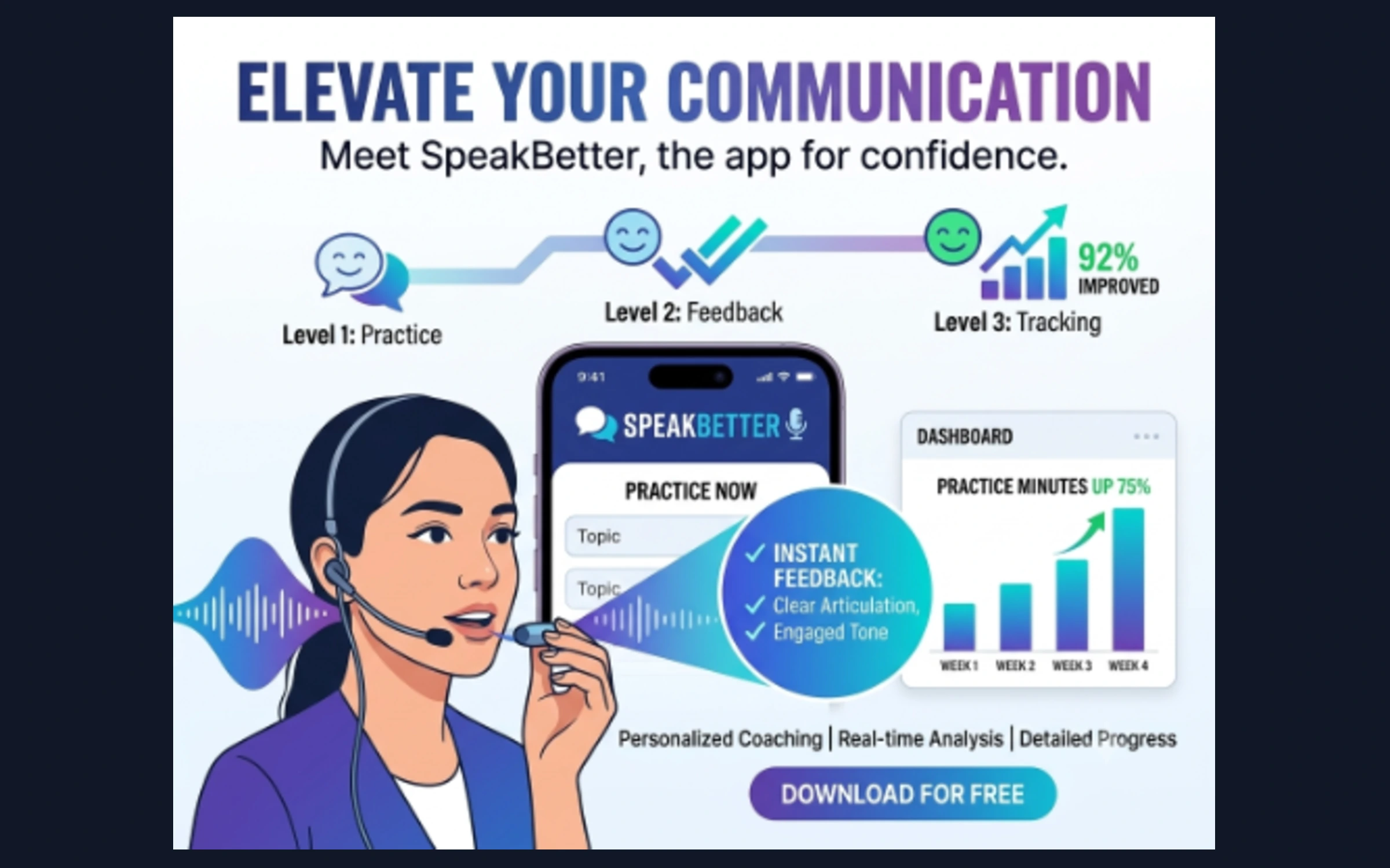 SpeakBetter Mobile App
