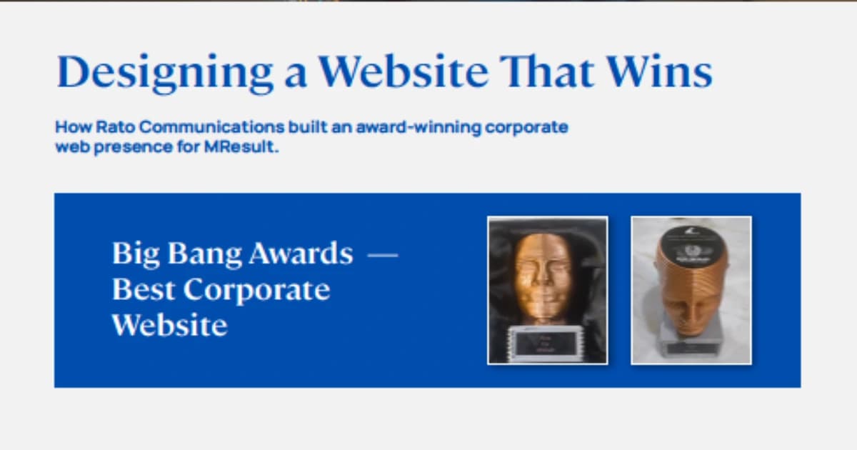 Designing a Corporate Website That Wins