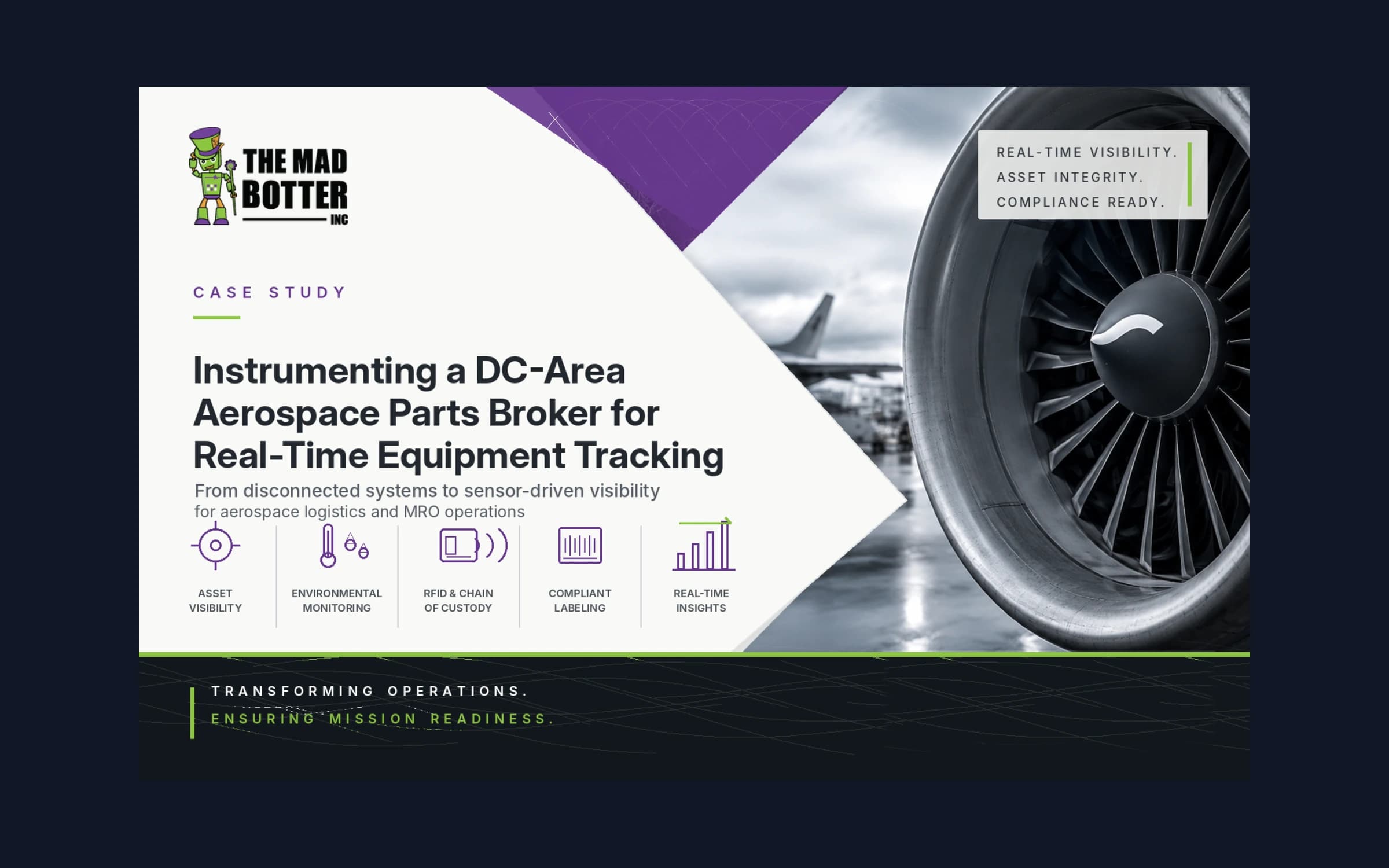 Case Study: Instrumenting a DC-Area Aerospace Parts Broker for Real-Time Equipment Tracking