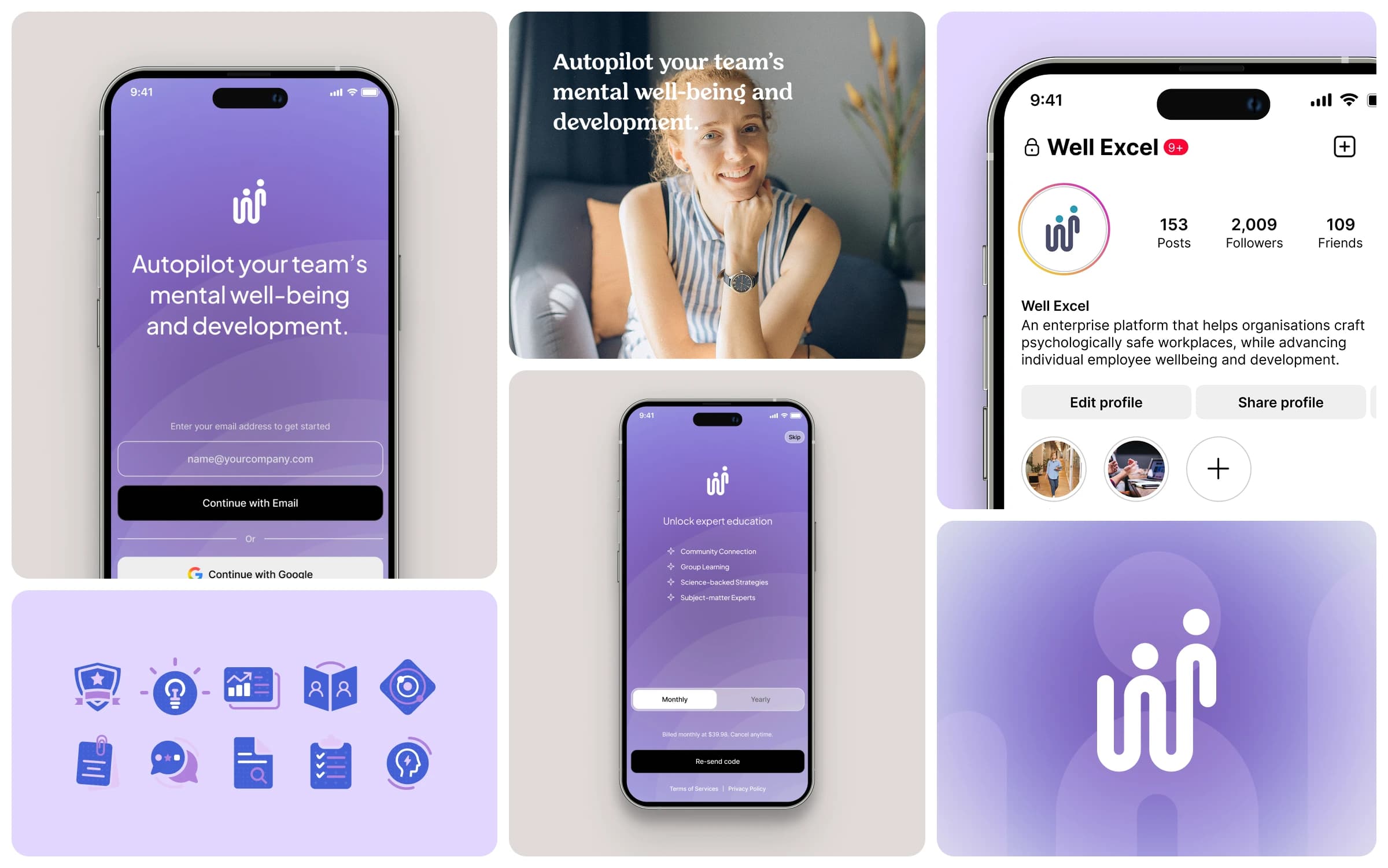 An Online Corporate Platform Delivering Educational Support for Mental Wellness
