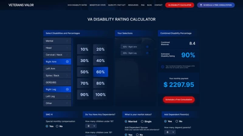 VetValor Web Design