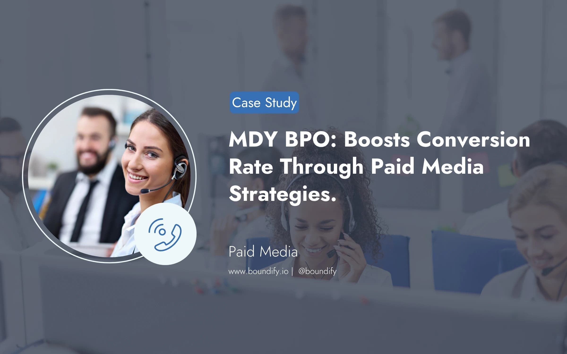 40% Higher Conversion Rate for MDY BPO Through Paid Media