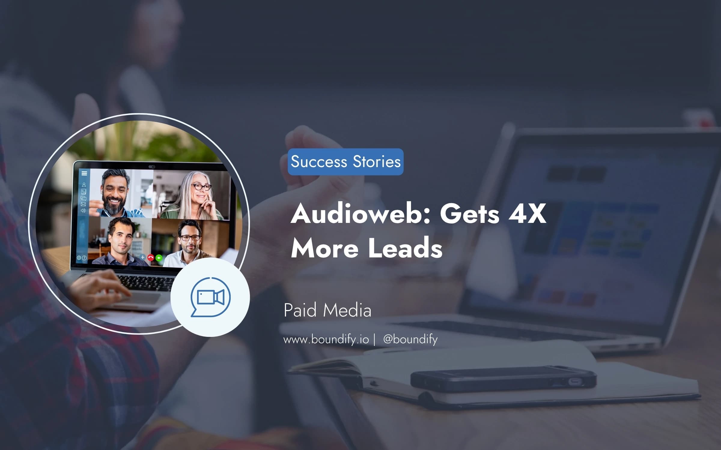 B2B SaaS Company Achieves 4X Lead Growth