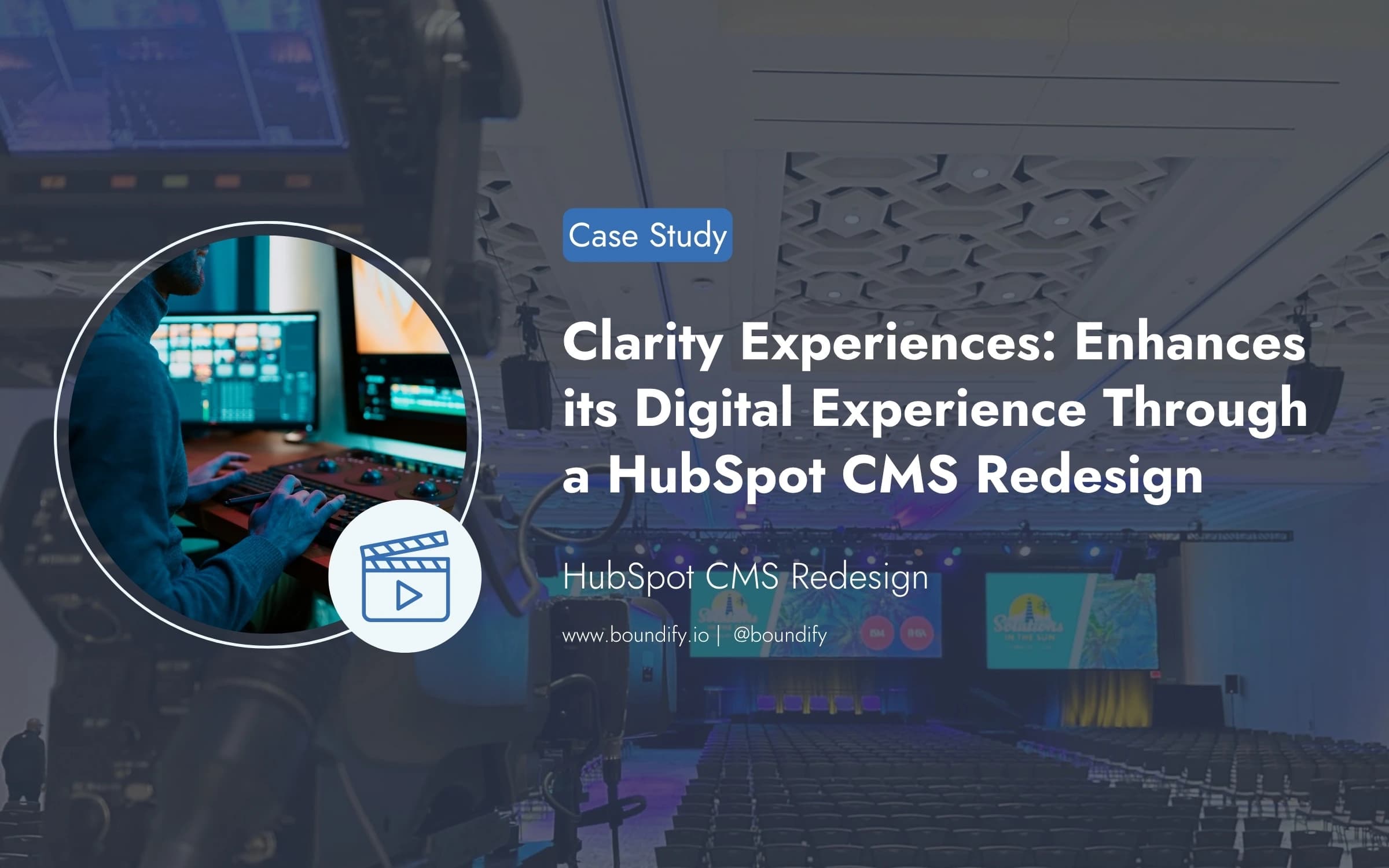 HubSpot CMS Website Redesign for an Event Services Company
