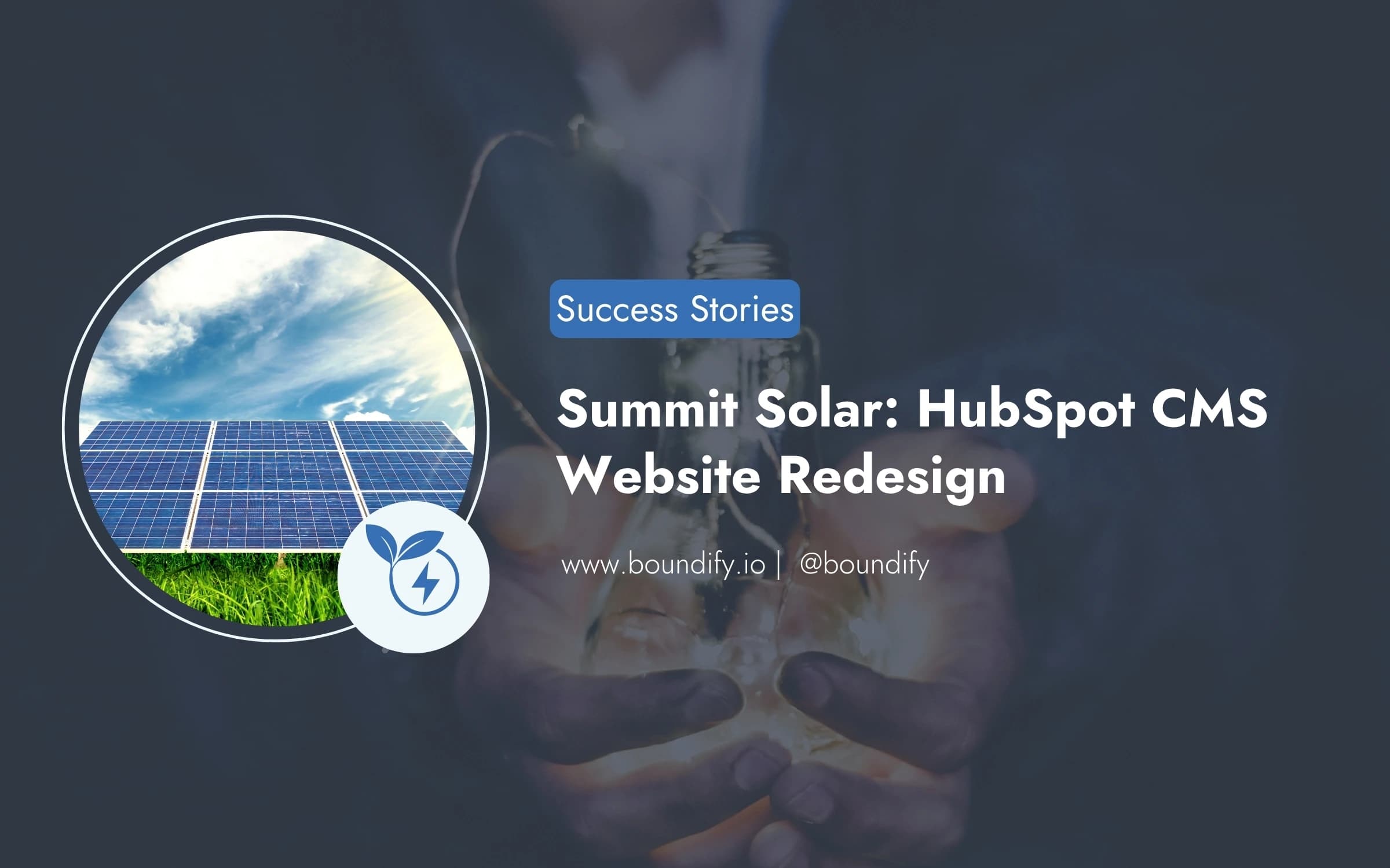HubSpot CMS Website Redesign for a Solar Energy Company