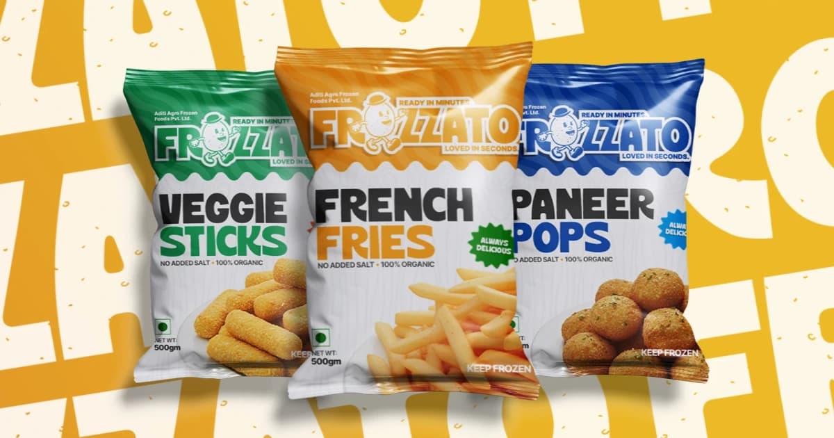 Frozzato — Frozen Food Brand Identity & Packaging